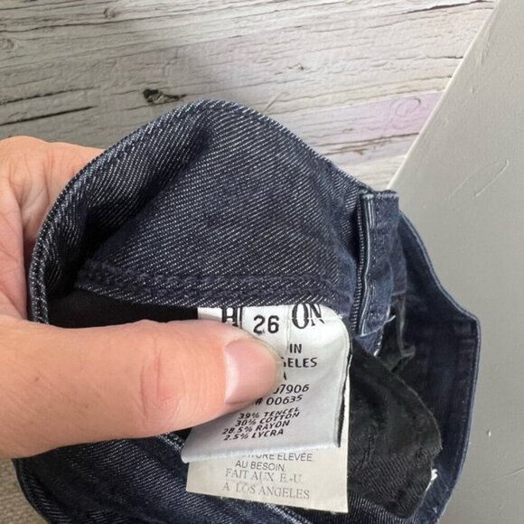 Hudson jeans blue denim flap pocket boot cut size 26 - Picture 9 of 10